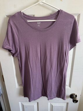 GAP Factory Dusty Purple Short Sleeve Crew Tee